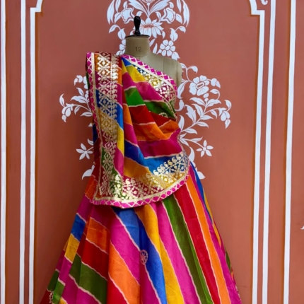 RAJASTHANI LEHNGA (multicolor)